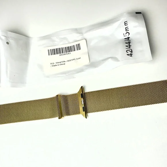 Gold Mesh Electronics Wearable Band
